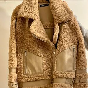 MANIERE DE VOIR OVERSIZED TEDDY JACKET